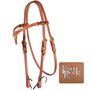 image: Billy Royal® Harness Leather Futurity Browband Bridle